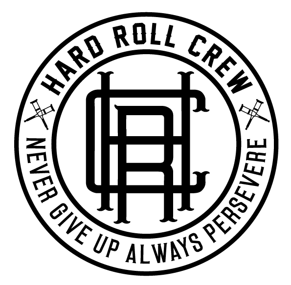 logo Hard Roll Crew, Jiu Jitsu Brésilien