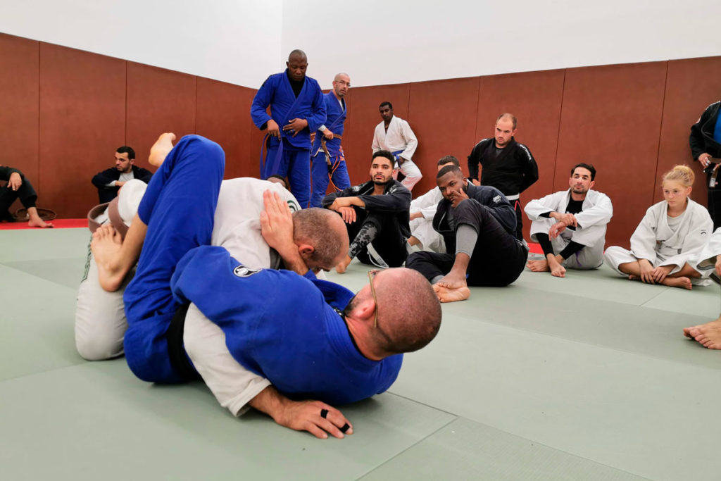 cours de JJB animé par arnaud viclin